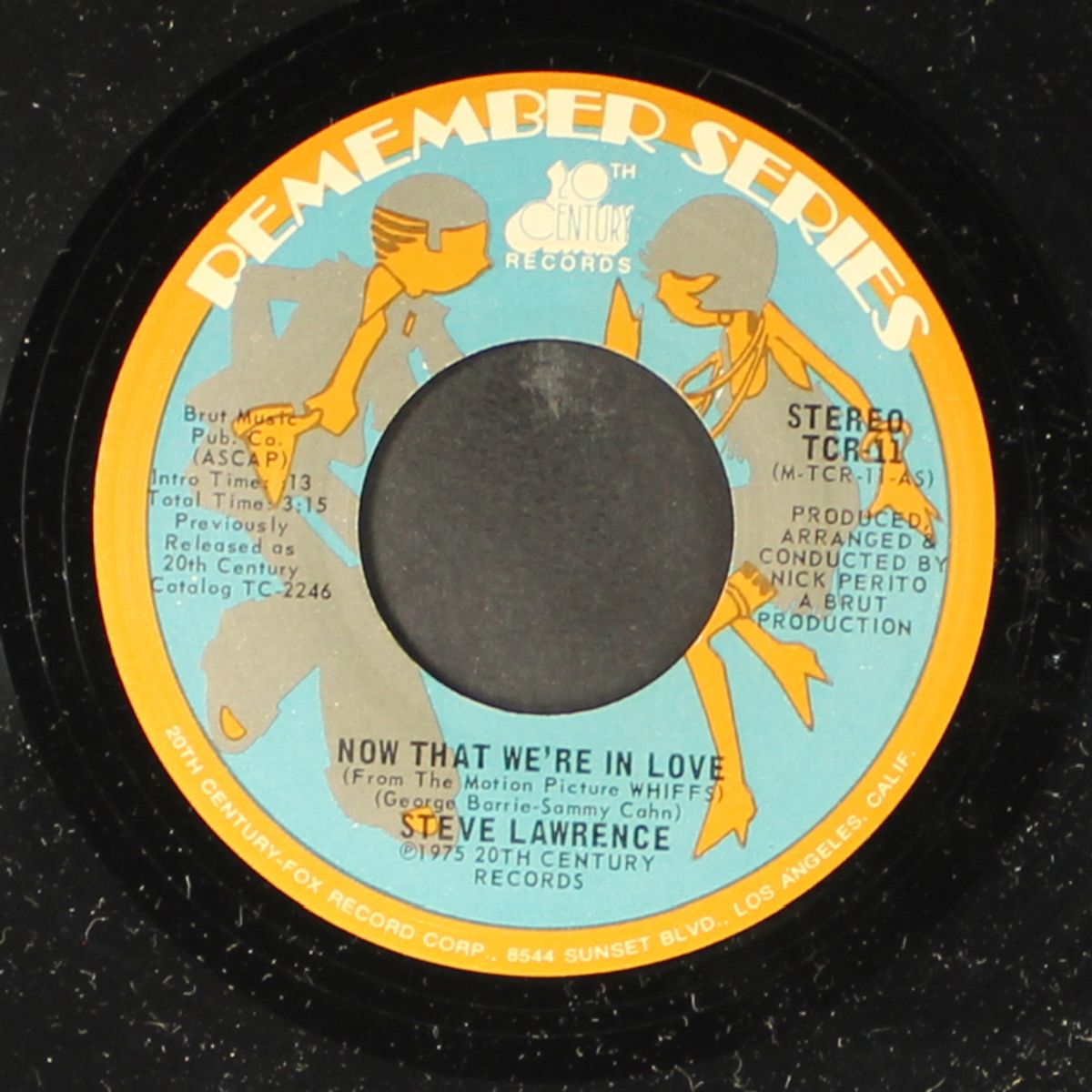 now that we're alone by STEVE LAWRENCE