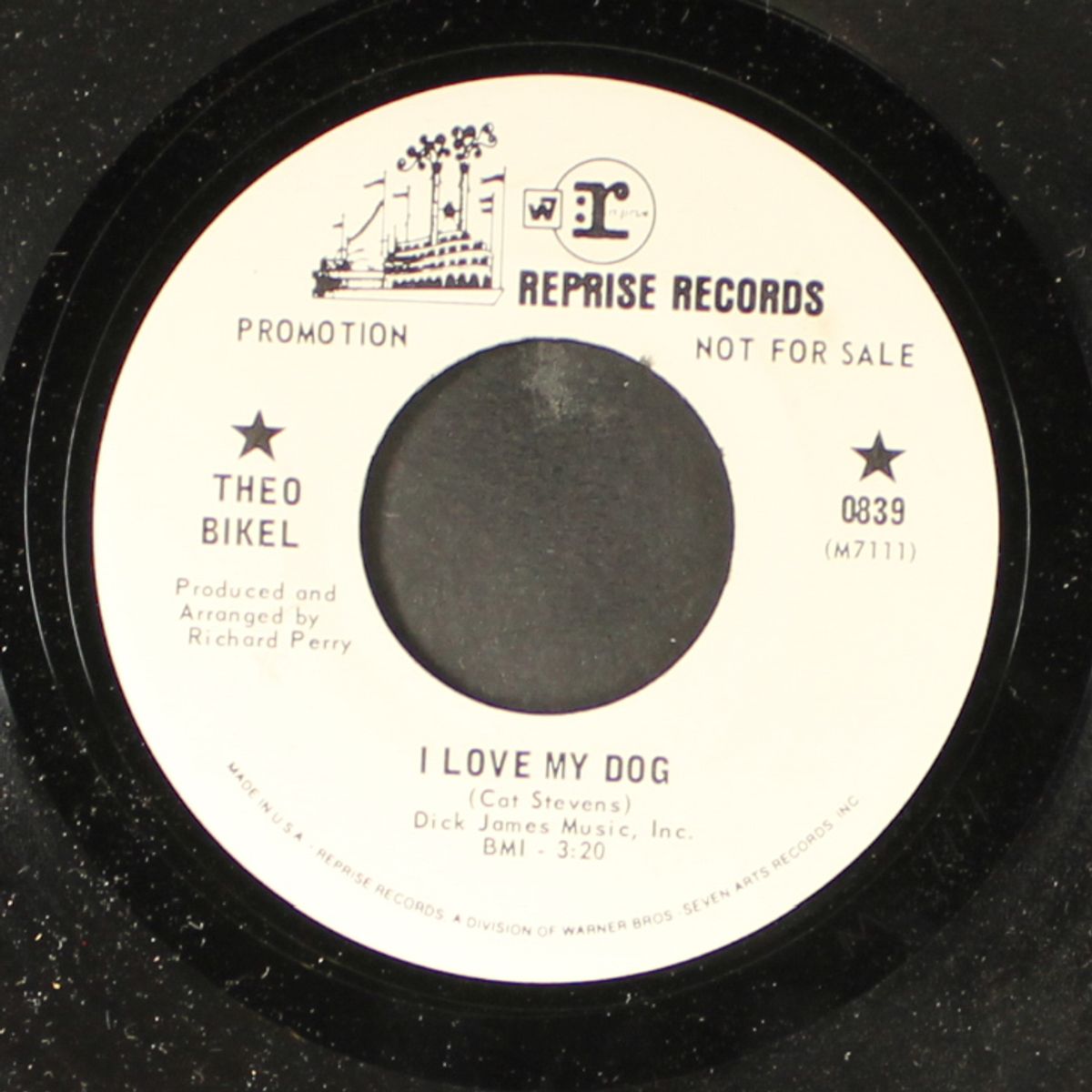 i love my dog by THEO BIKEL
