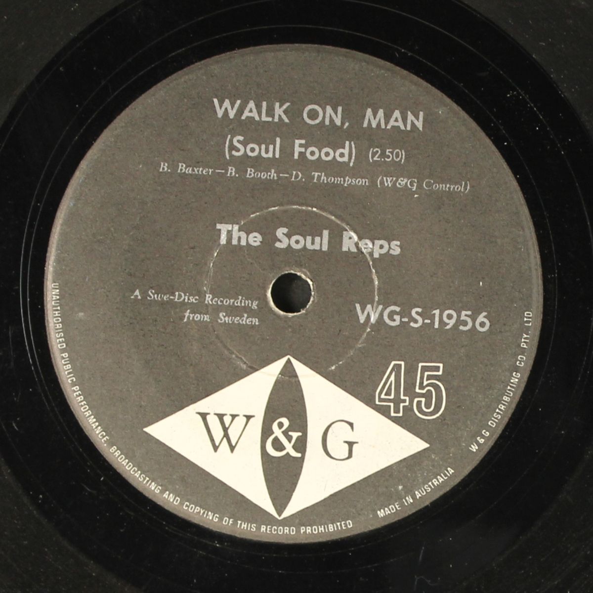 walk on, man / shamus o'toole by SOUL REPS