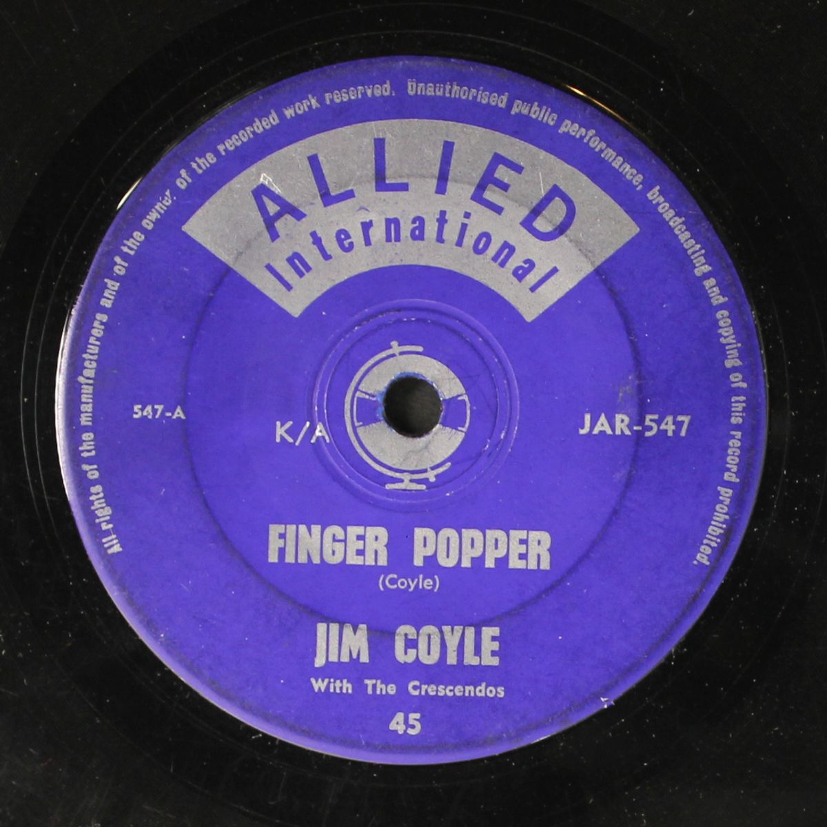 finger popper / orange blossom special by JIM COYLE