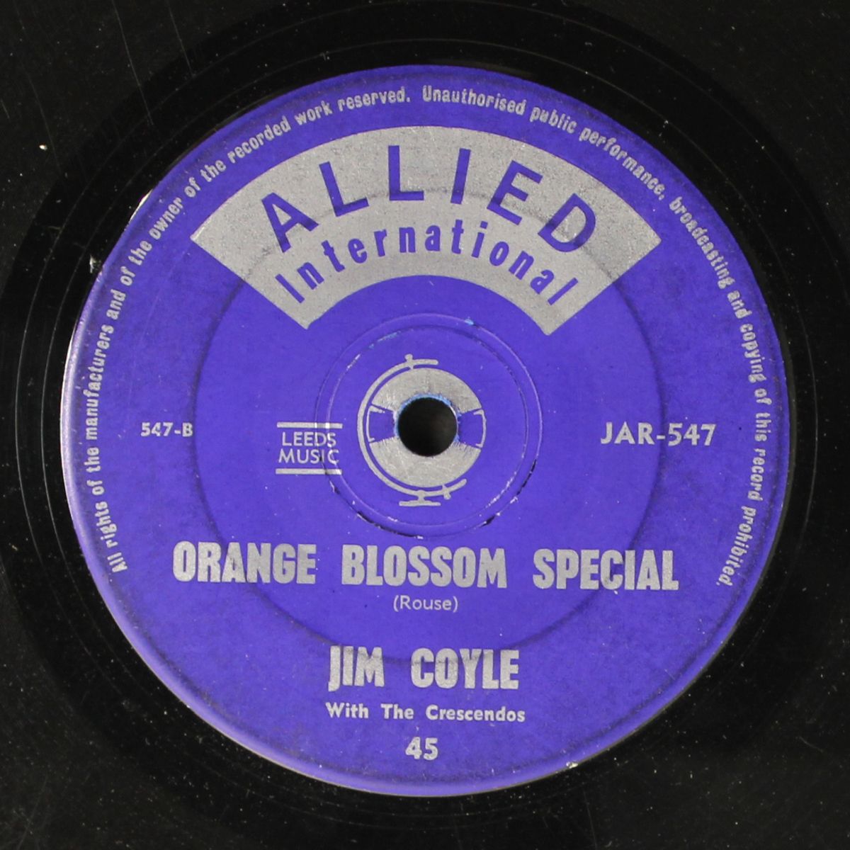 finger popper / orange blossom special by JIM COYLE