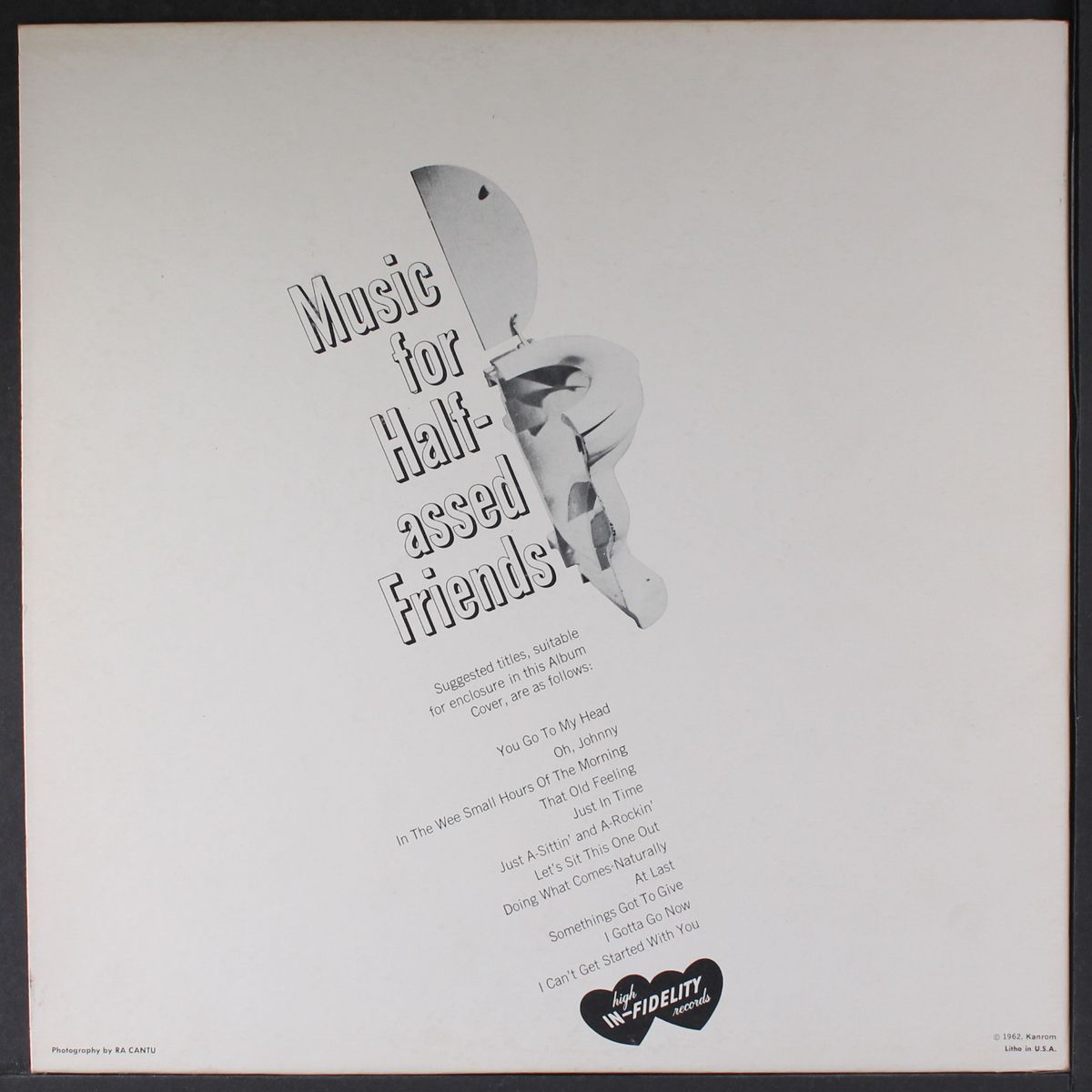 music for half-assed friends by NO ARTIST