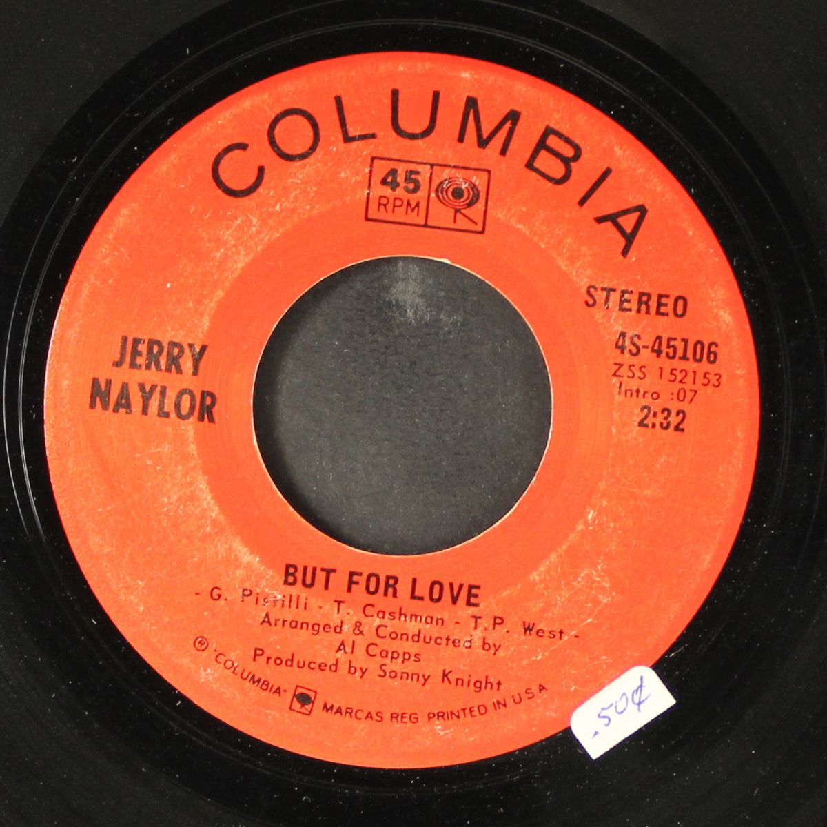 but for love / angeline by JERRY NAYLOR