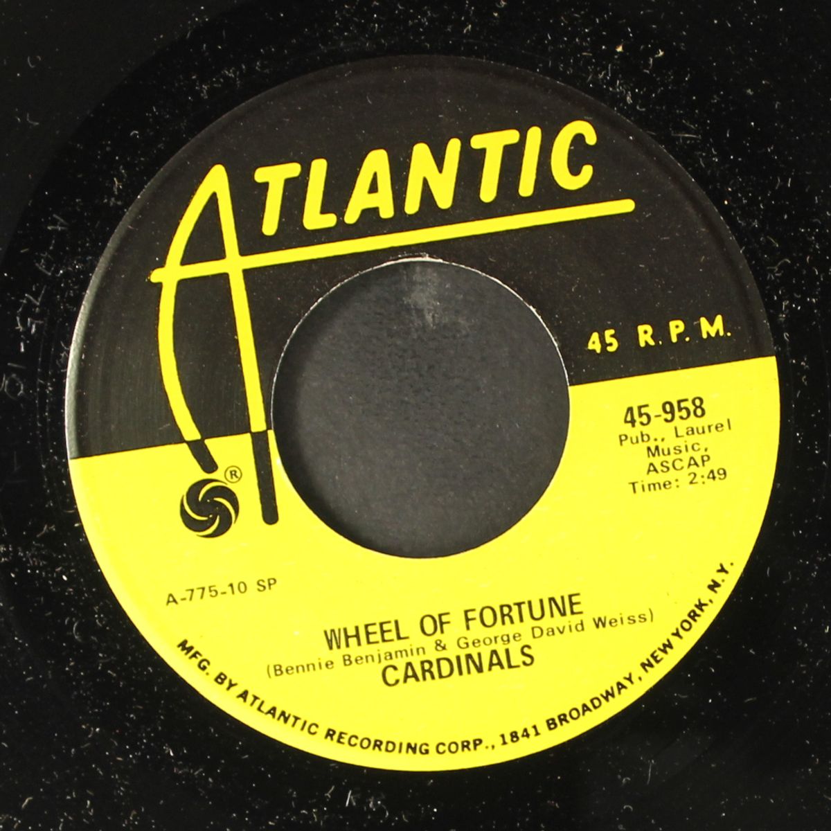 wheel of fortune / kiss me baby by CARDINALS
