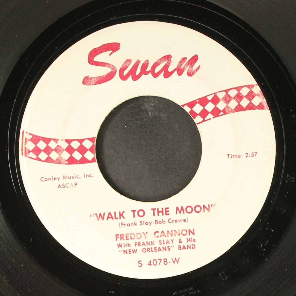 transistor sister / walk to the moon by FREDDY CANNON