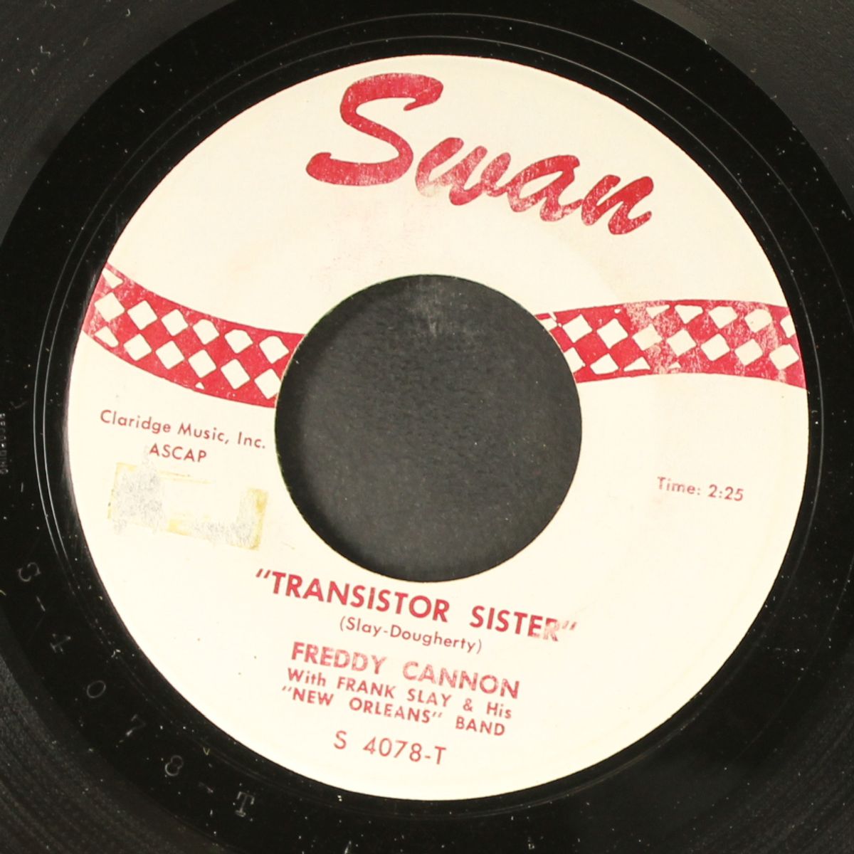 transistor sister / walk to the moon by FREDDY CANNON