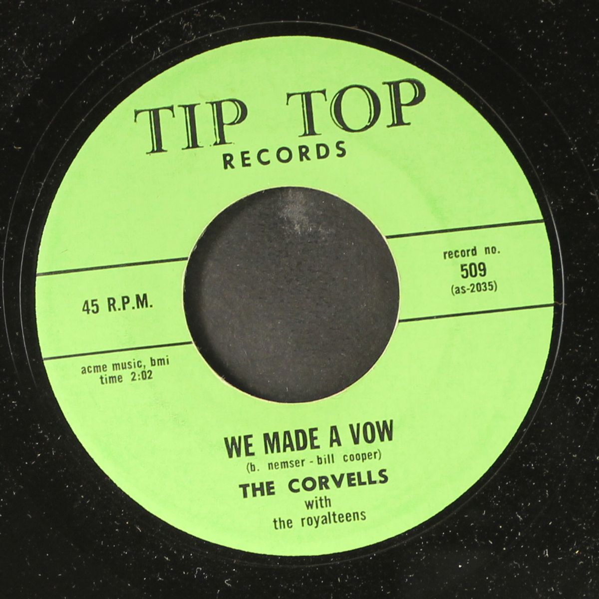 we made a vow / miss jones by CORVELLS