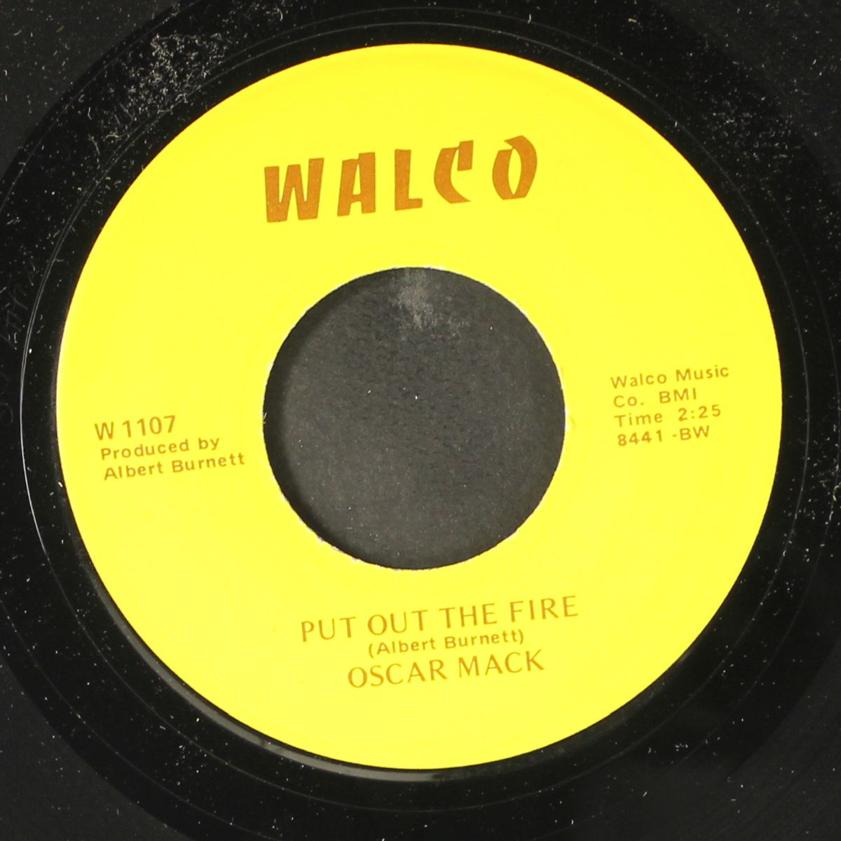 i'm glad it's over / put out the fire by OSCAR MACK