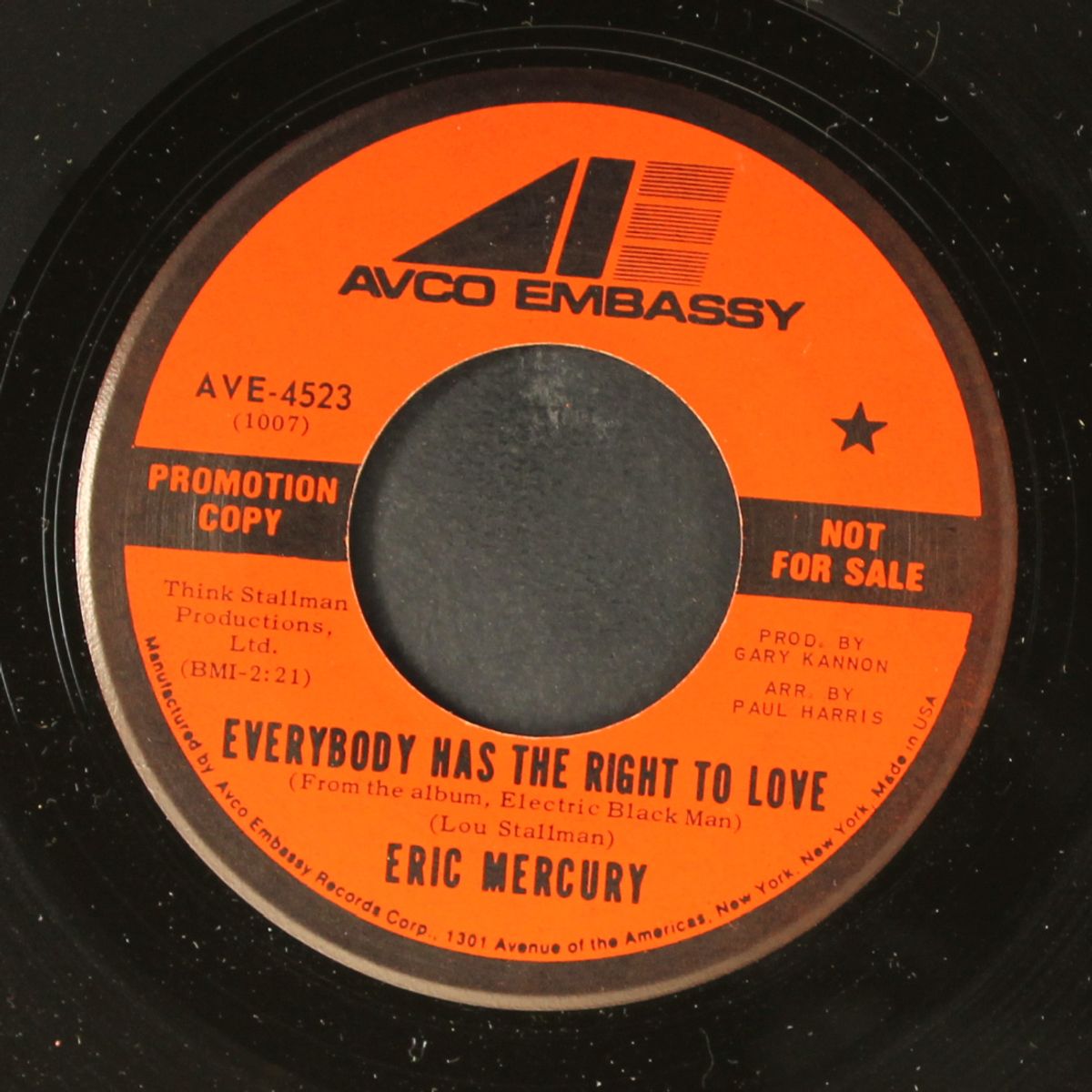 you bring me to my knees / everybody has the right to love by ERIC MERCURY