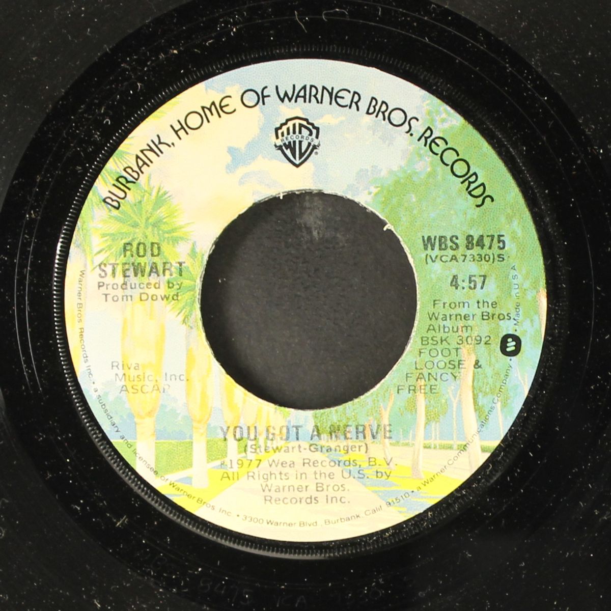 you're in my heart / you got a nerve by ROD STEWART