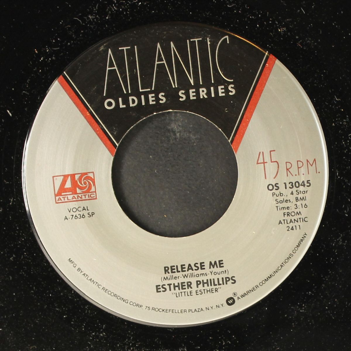 just out of reach / release me by SOLOMON BURKE / ESTHER PHILLIPS