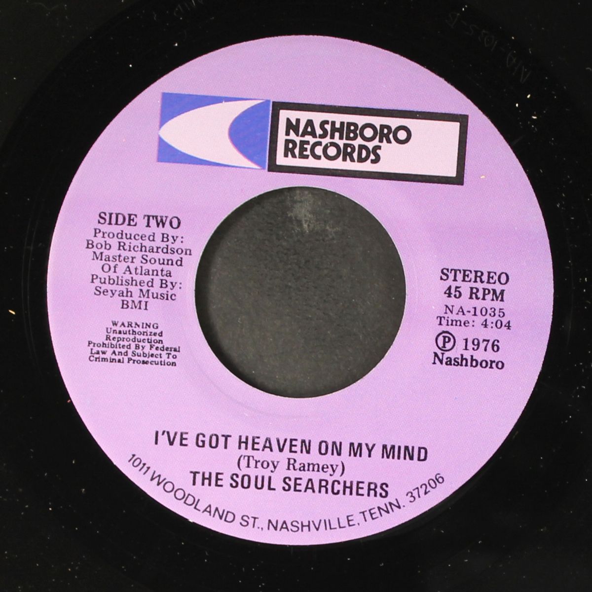 save a soul in every town / i've got heaven on my mind by SOUL SEARCHERS