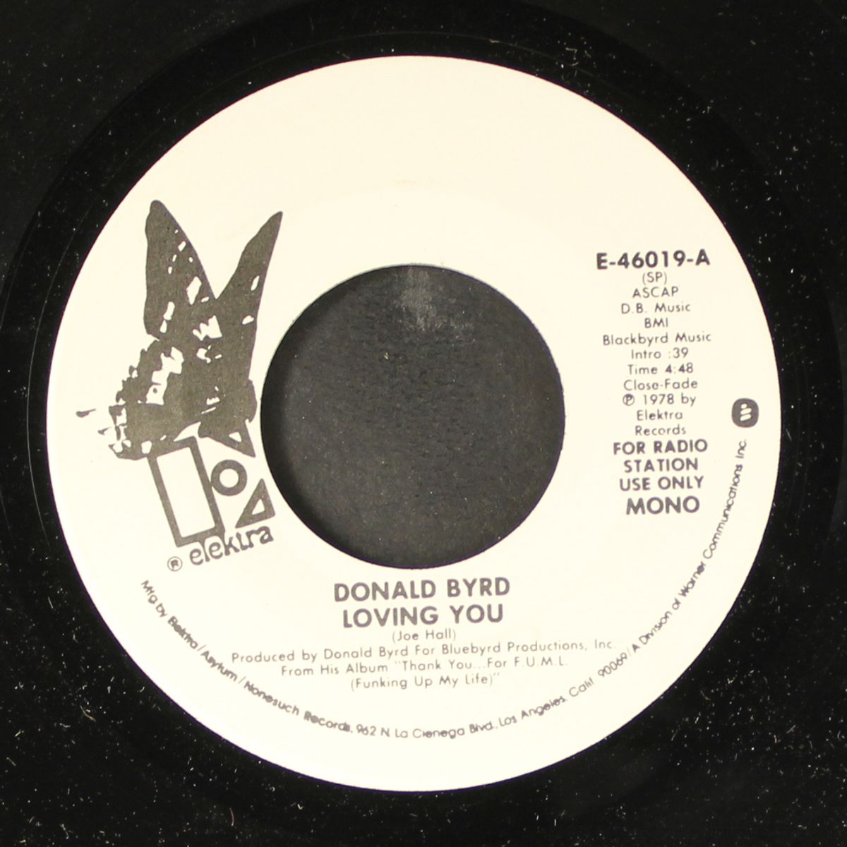 loving you / mono by DONALD BYRD