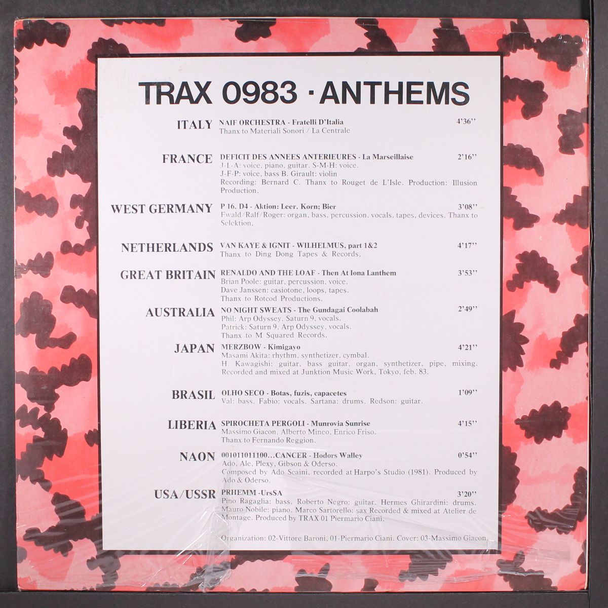 anthems by VARIOUS