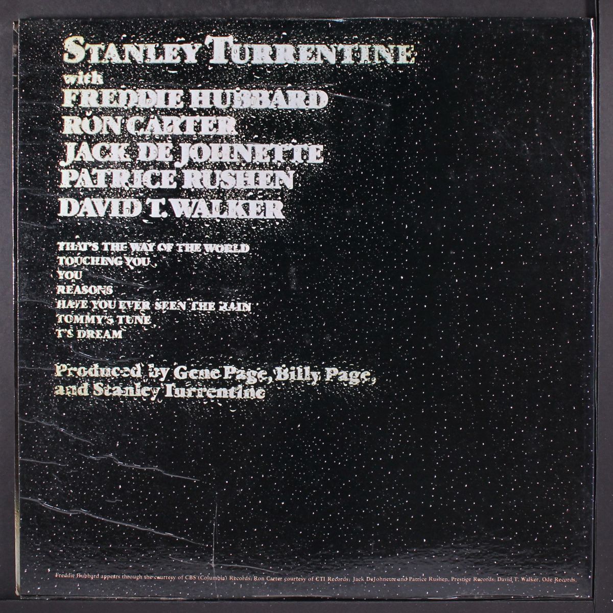 have you ever seen the rain by STANLEY TURRENTINE