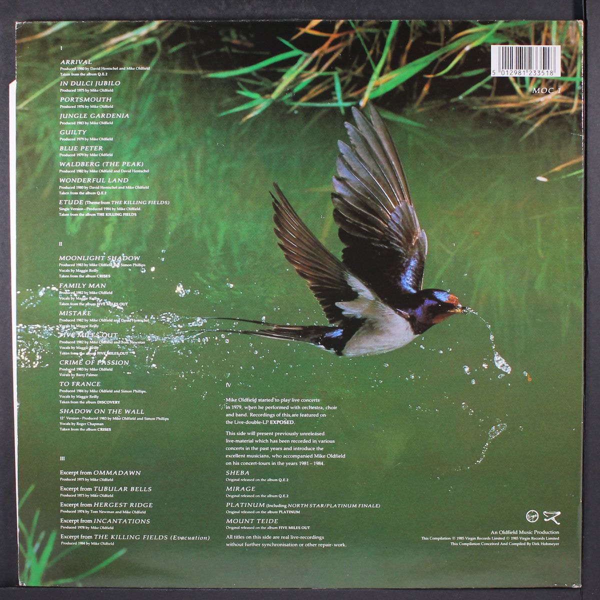 complete by MIKE OLDFIELD