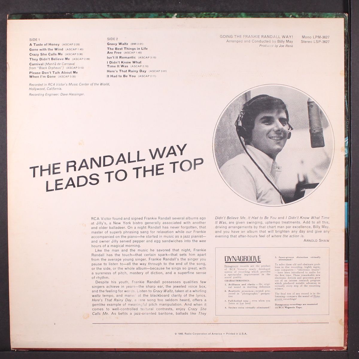 going the frankie randall way! by FRANKIE RANDALL