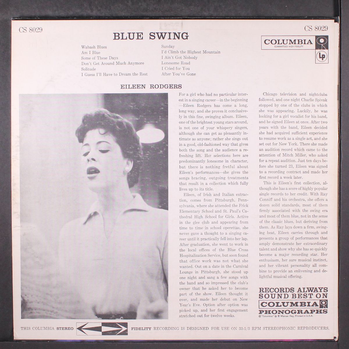 blue swing by EILEEN RODGERS