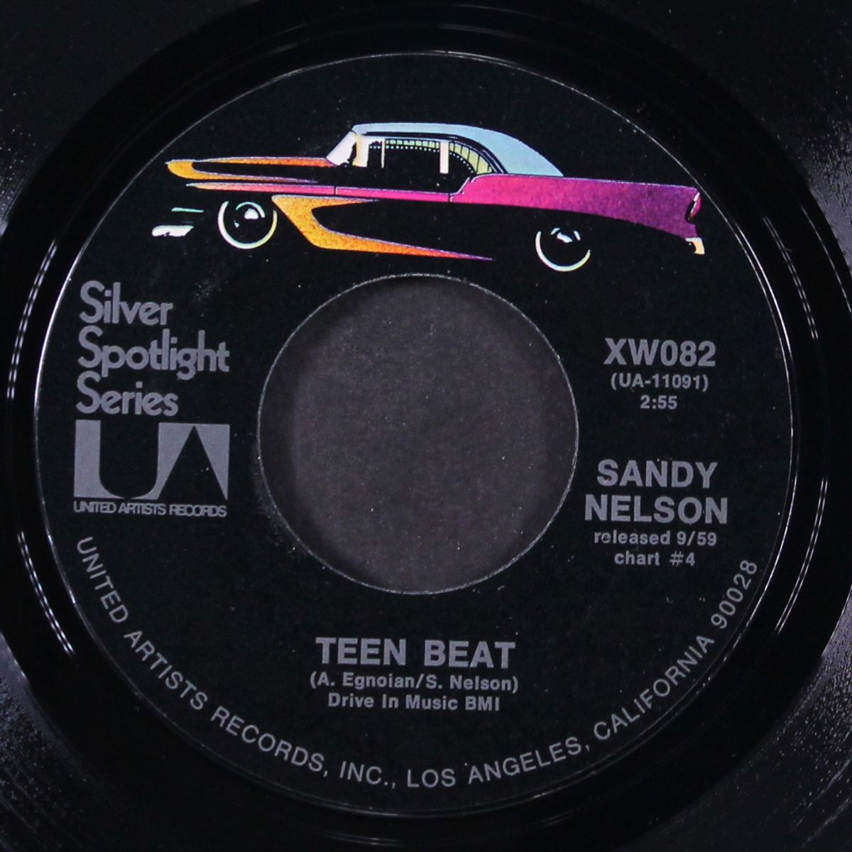 let there be drums / teen beat by SANDY NELSON