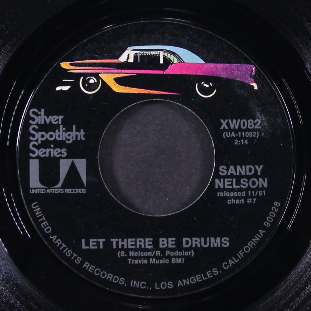 let there be drums / teen beat by SANDY NELSON