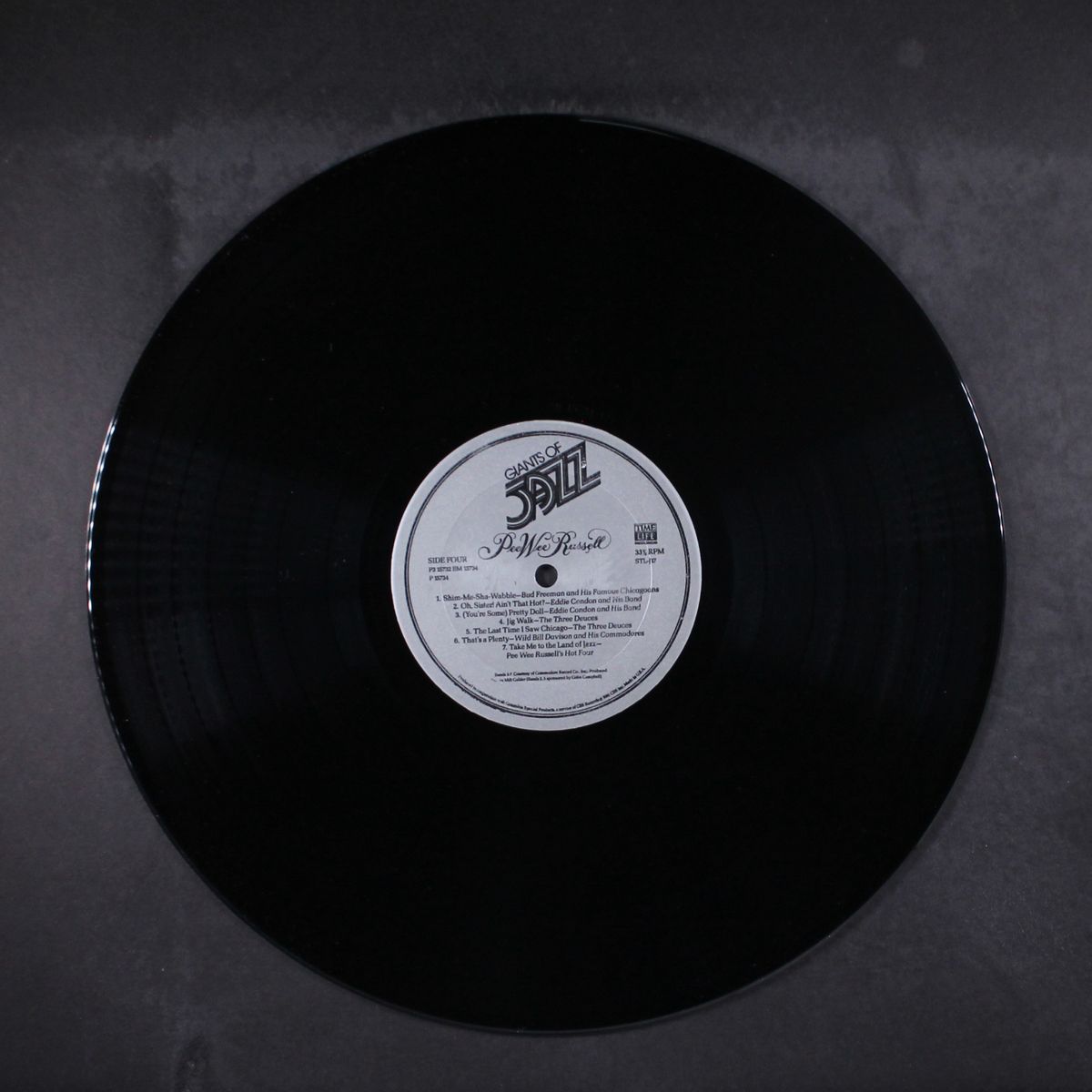giants of jazz by PEE WEE RUSSELL