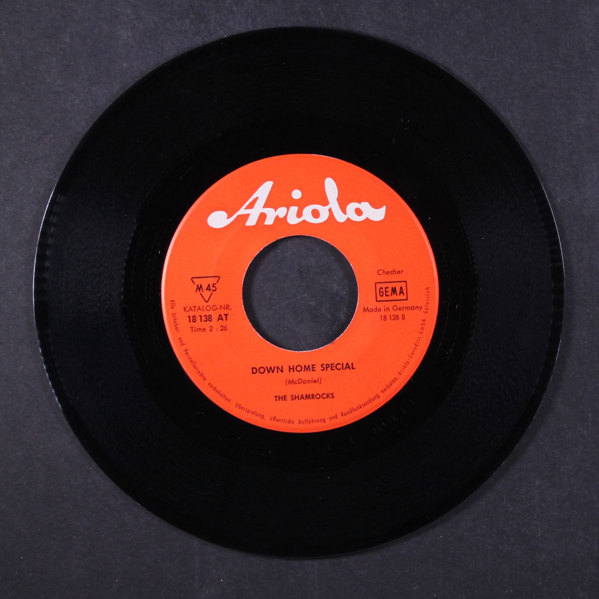 shame, shame, shame / down home special by SHAMROCKS