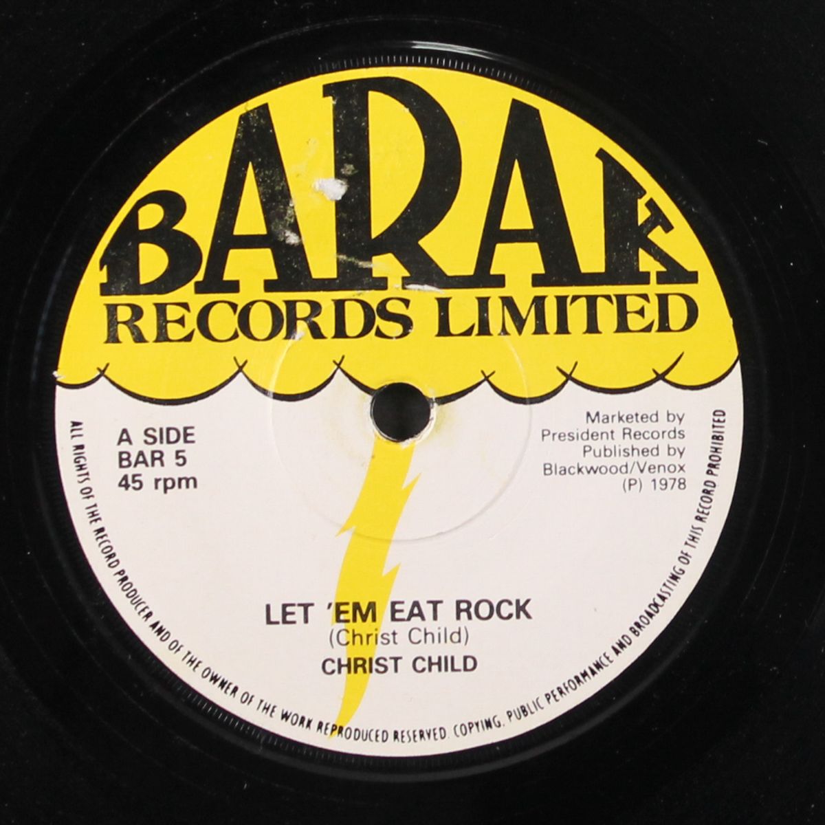 let 'em eat rock / five finger exercise by CHRIST CHILD