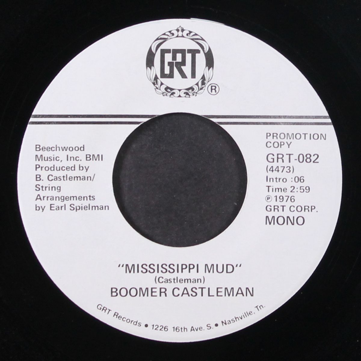 mississippi mud / day in day out by BOOMER CASTLEMAN