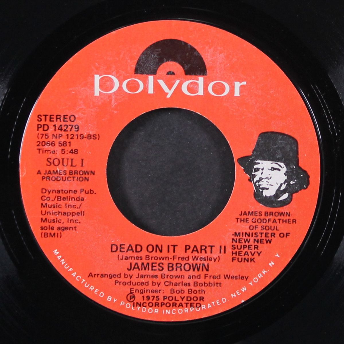 dead on it by JAMES BROWN