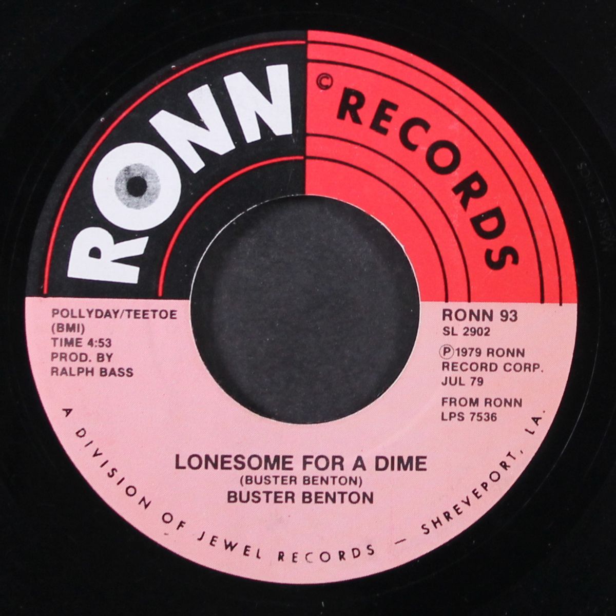 born with the blues / lonesome for a dime by BUSTER BENTON