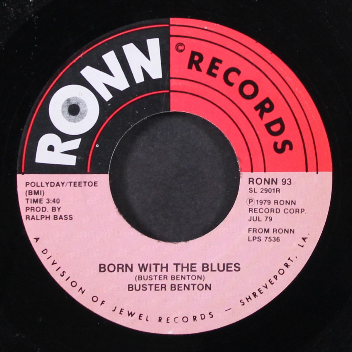 born with the blues / lonesome for a dime by BUSTER BENTON