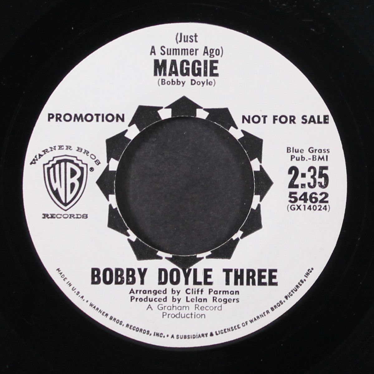 don't feel rained on / maggie by BOBBY DOYLE THREE