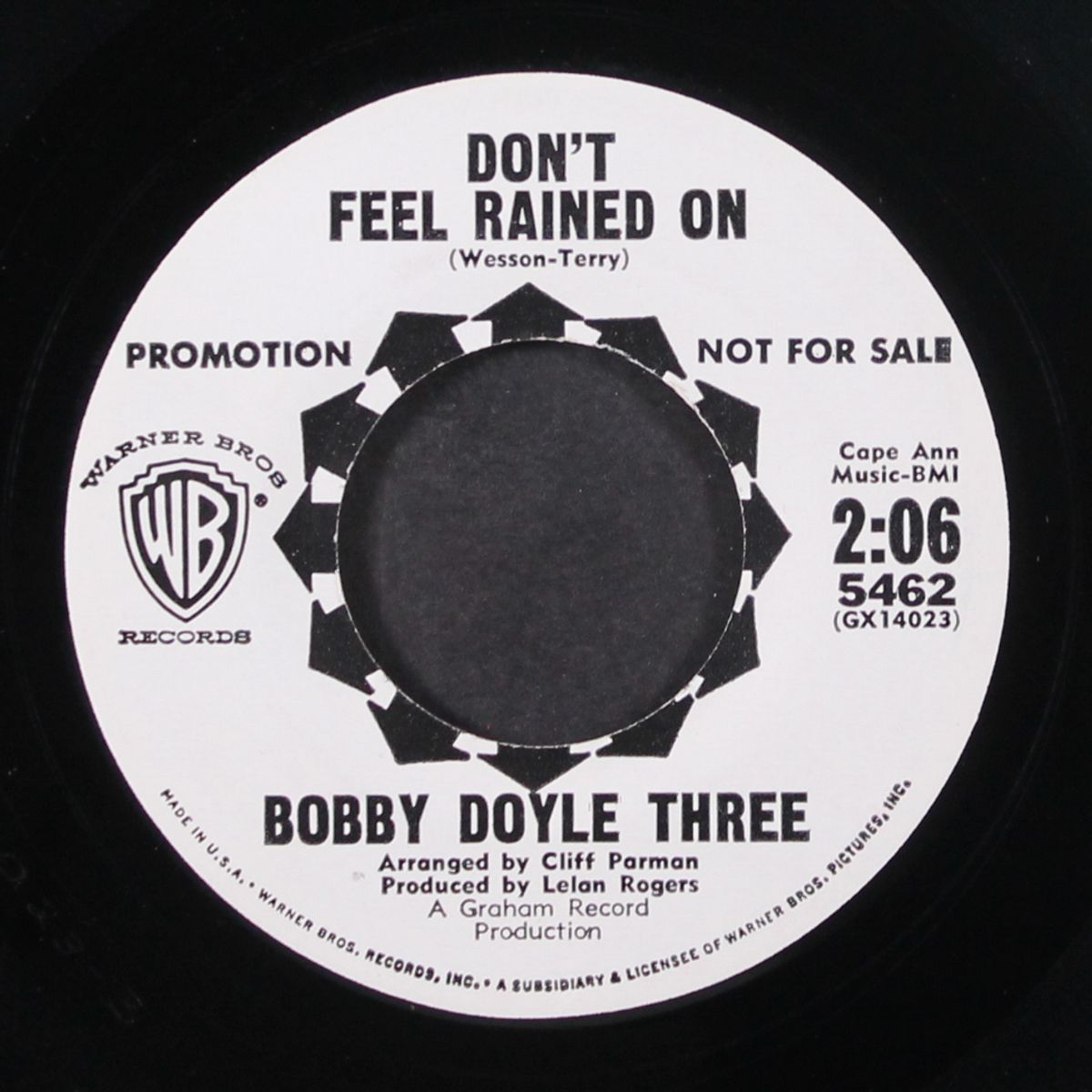 don't feel rained on / maggie by BOBBY DOYLE THREE