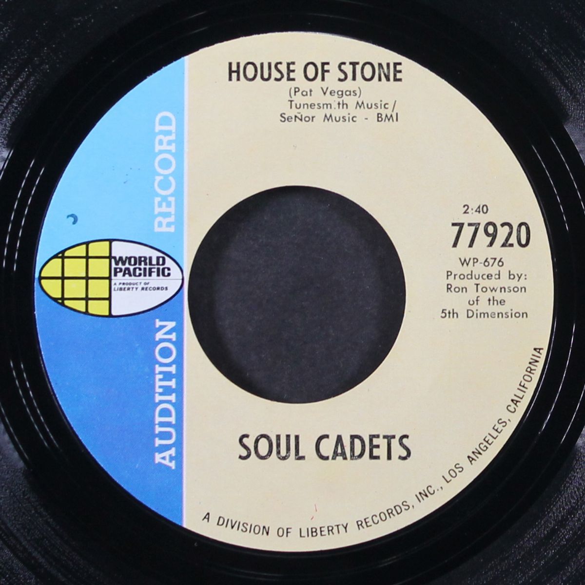 hey little girl / house of stone by SOUL CADETS