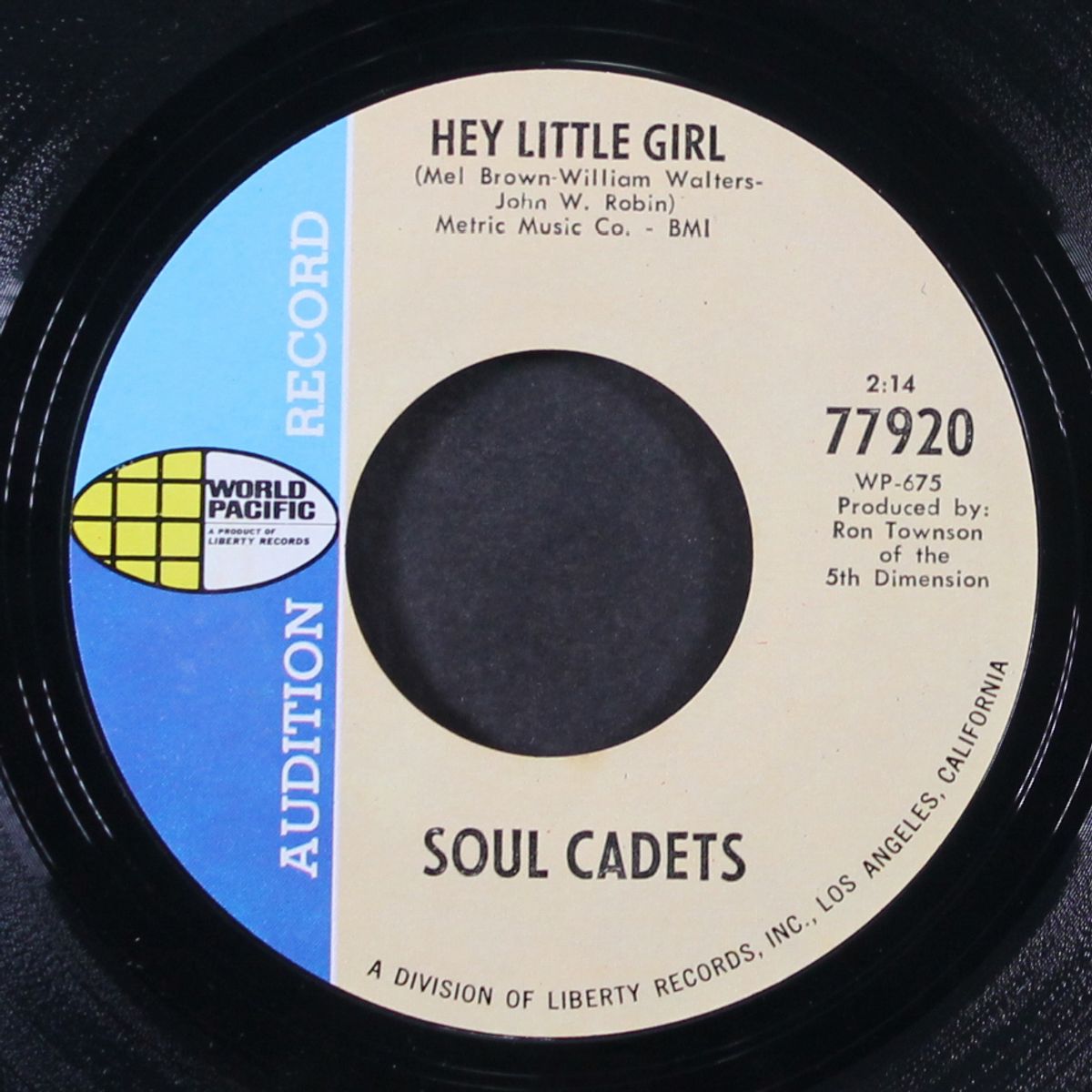 hey little girl / house of stone by SOUL CADETS