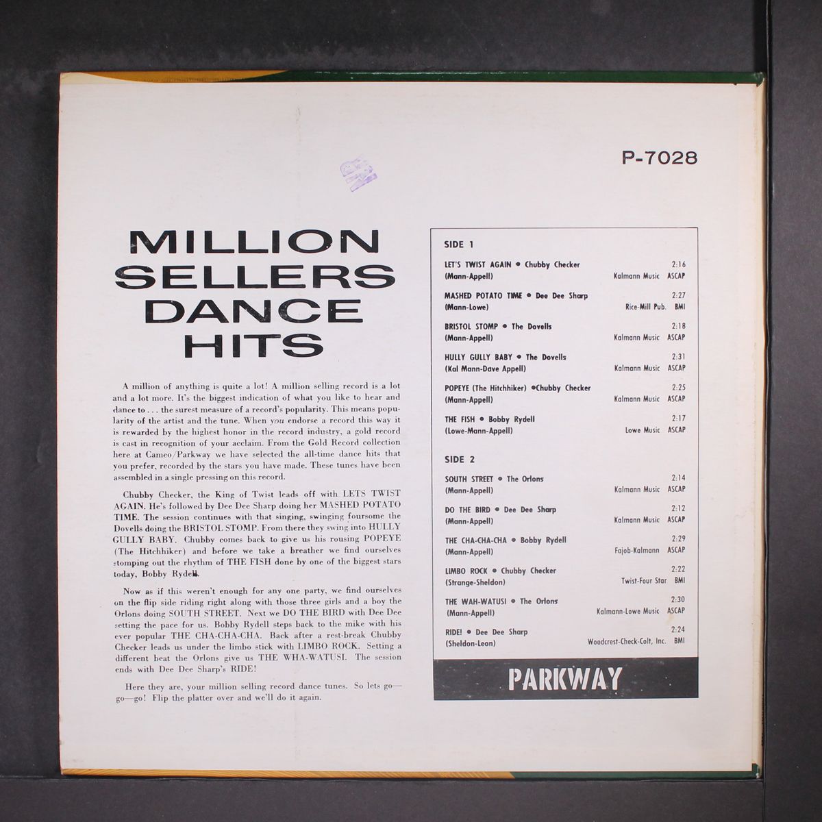 million sellers dance hits by VARIOUS