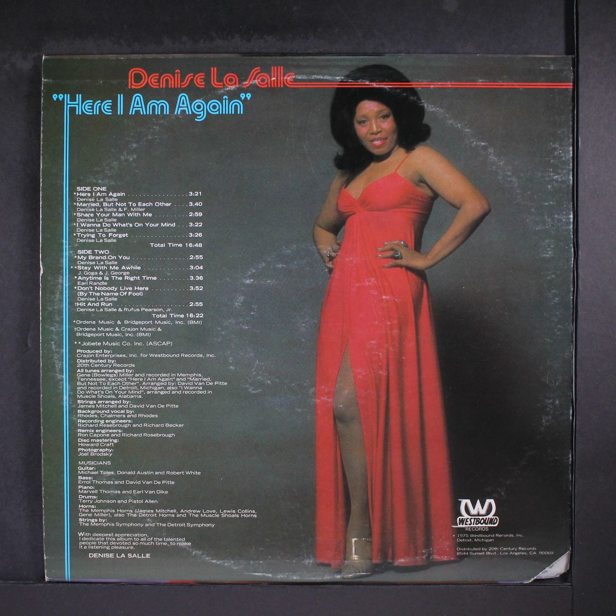 here i am again by DENISE LASALLE