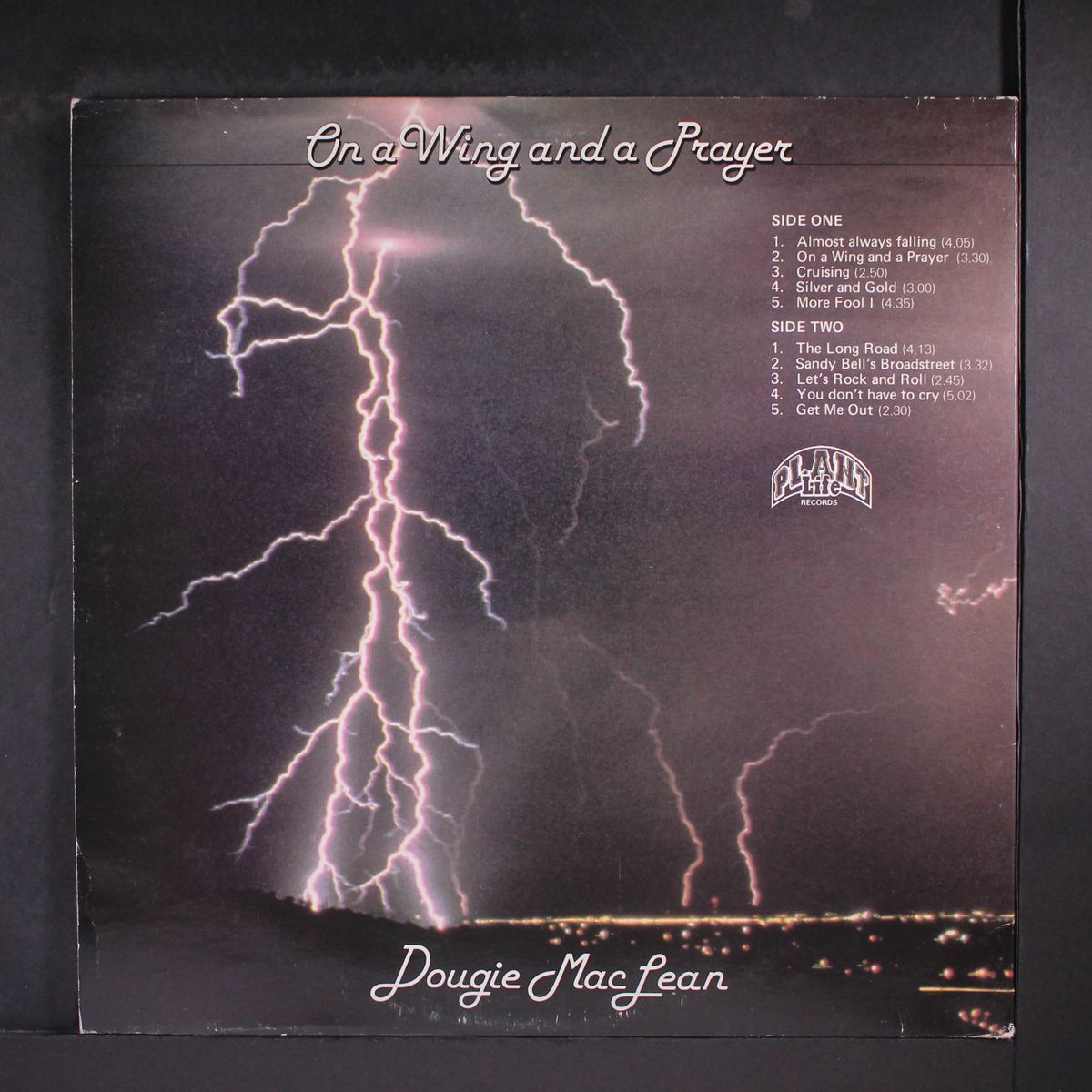 on a wing and a prayer by DOUGIE MACLEAN