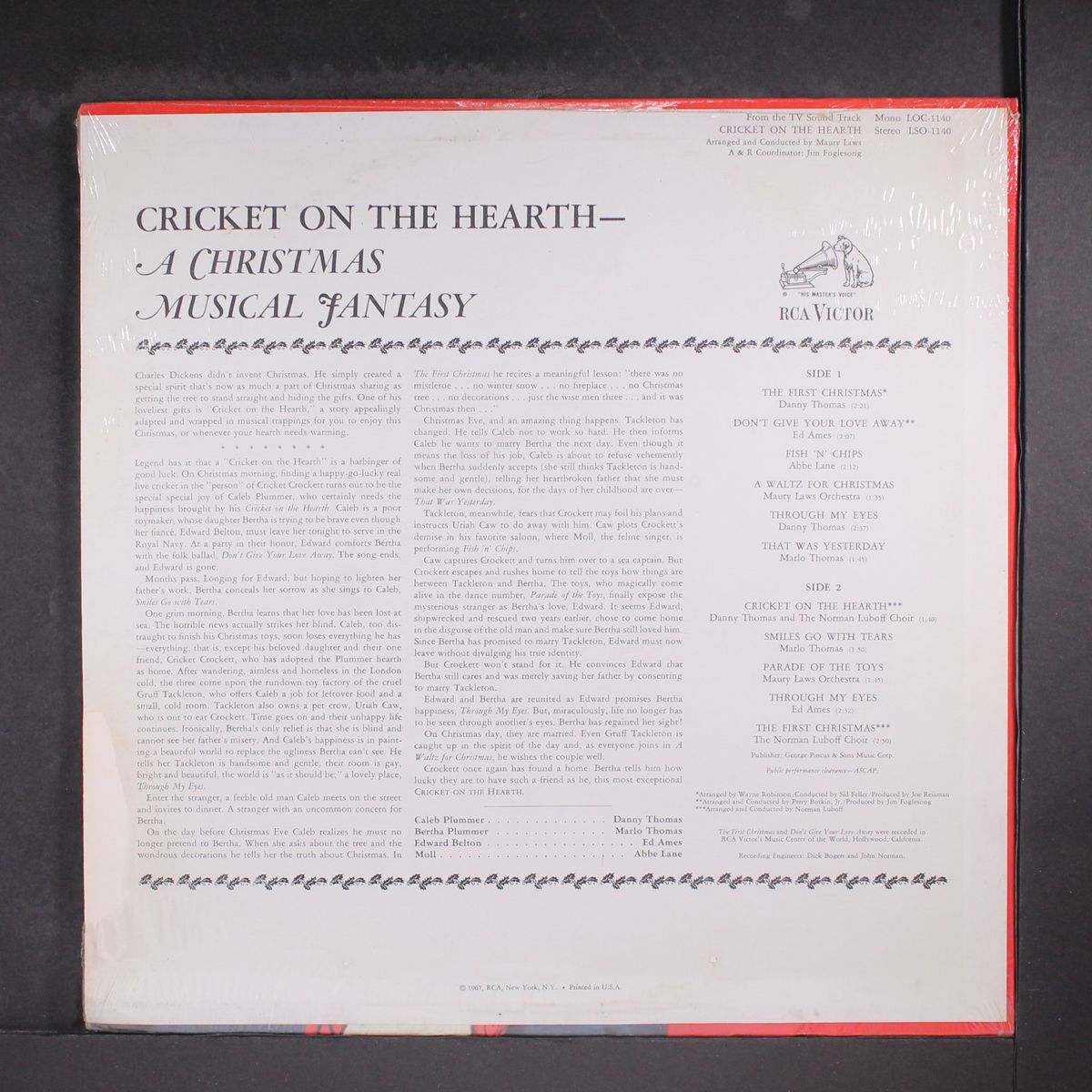 cricket on the hearth by TV CAST