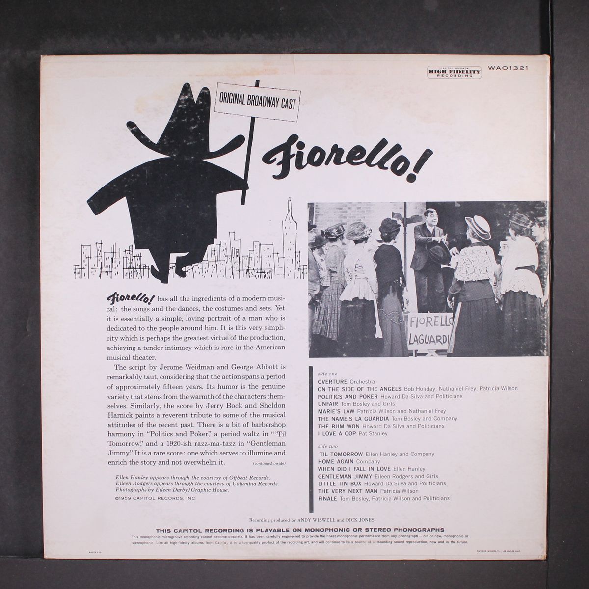 fiorello by ORIGINAL CAST