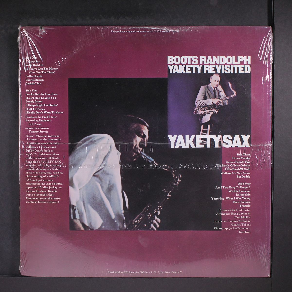 yakety sax/yakety revisited by BOOTS RANDOLPH