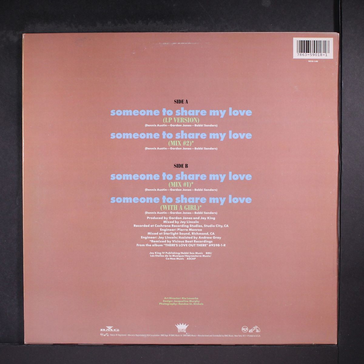 someone to share my love by LA RUE