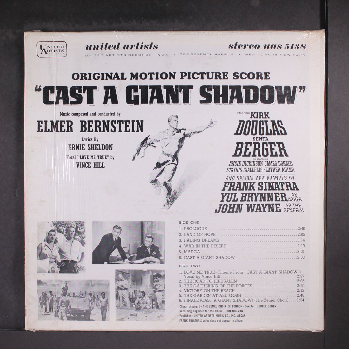 cast a giant shadow by SOUNDTRACK