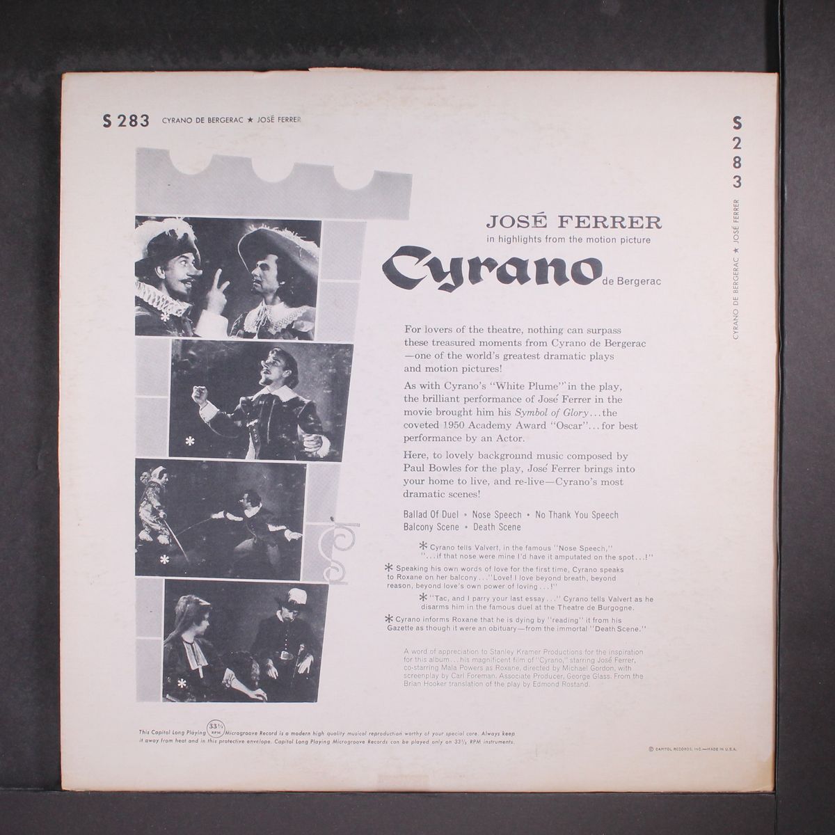 cyrano de bergerac by SOUNDTRACK