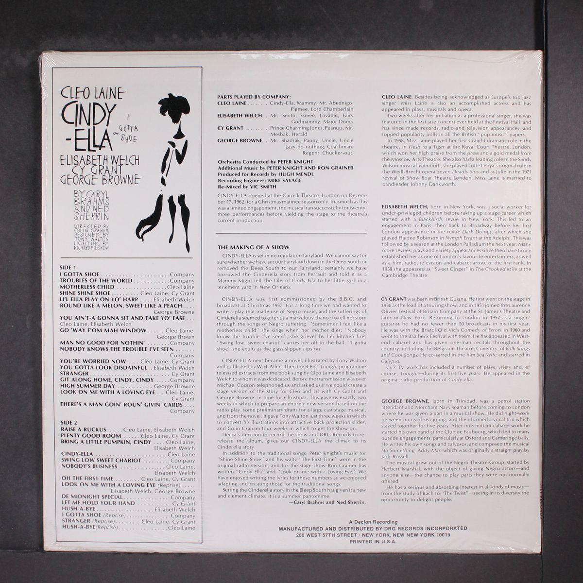 cindy-ella by ORIGINAL LONDON CAST