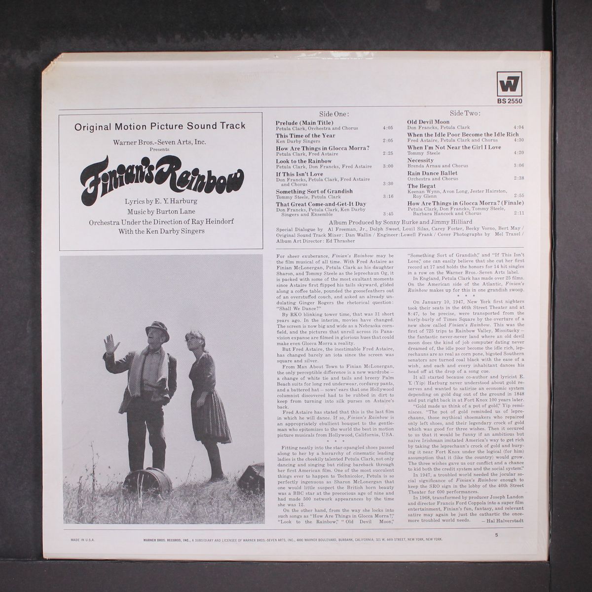 finian's rainbow by SOUNDTRACK