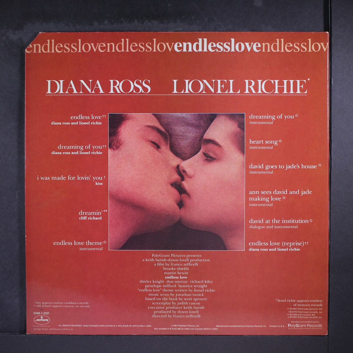 endless love by SOUNDTRACK