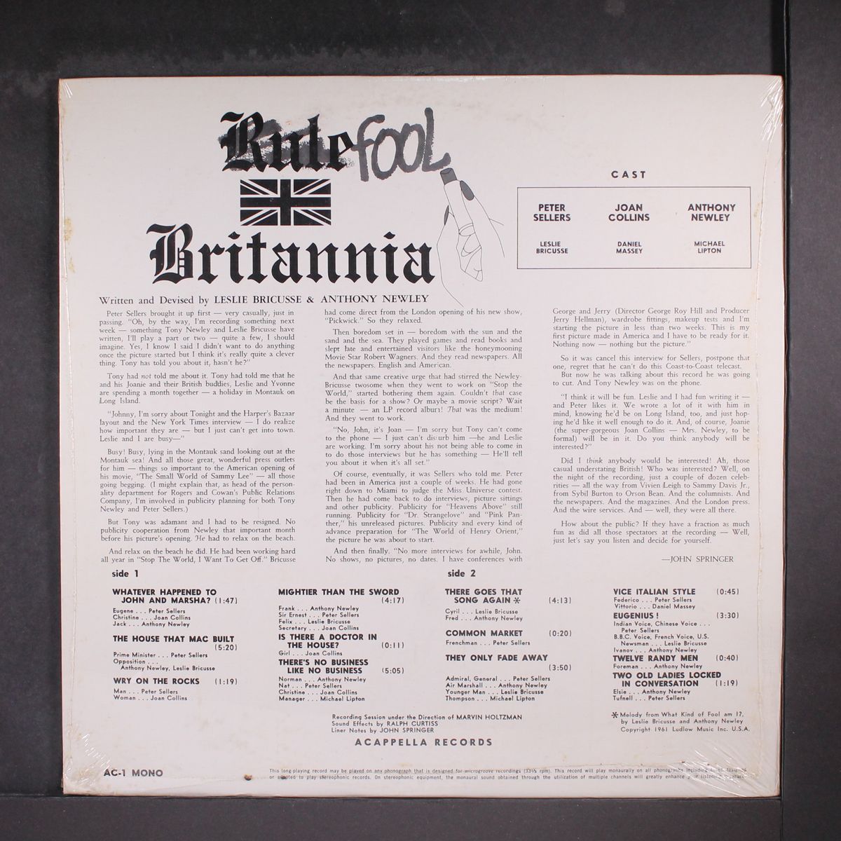 fool britannia by ORIGINAL CAST