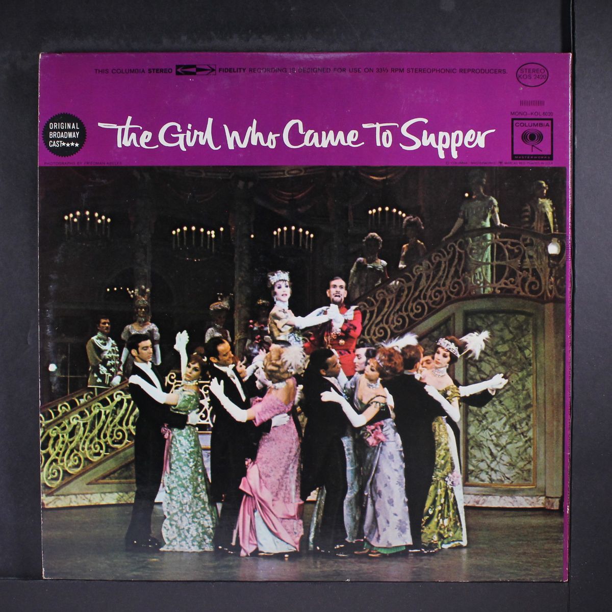 the girl who came to supper by ORIGINAL CAST
