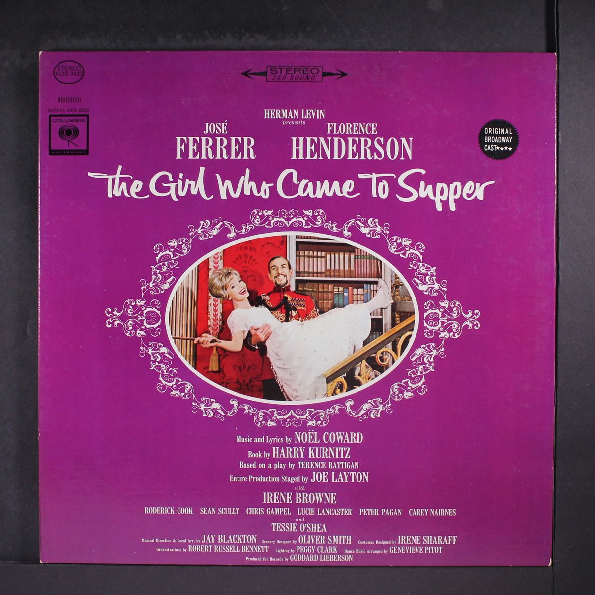 the girl who came to supper by ORIGINAL CAST
